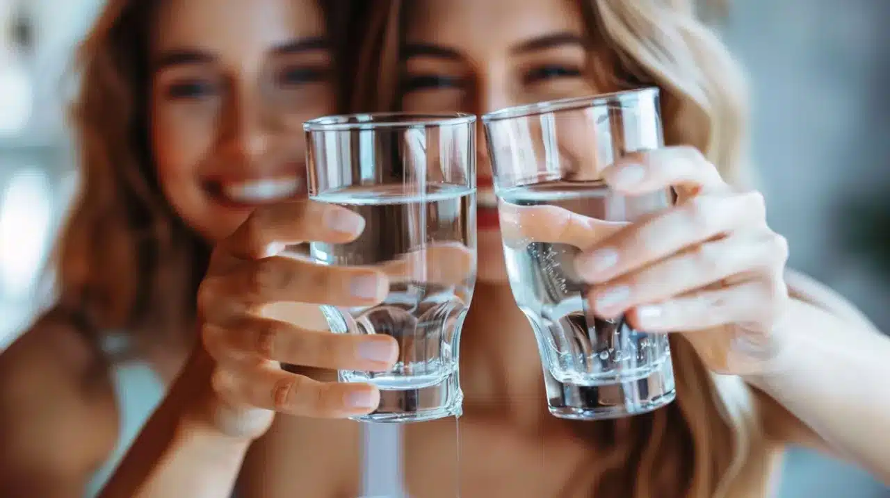 Wasser trinken SMP Sozialmedizinischer Pflegedienst